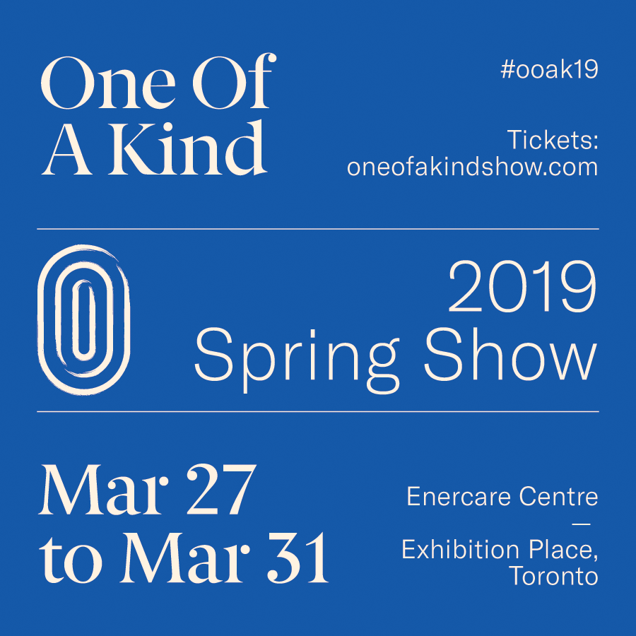 One of a Kind Spring Show 2019 Coupon Code EFCC7Y3C